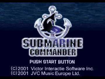 Submarine Commander (EU) screen shot title